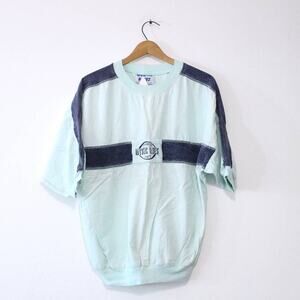 Vintage Fashion Mystic Blues Shirt Large